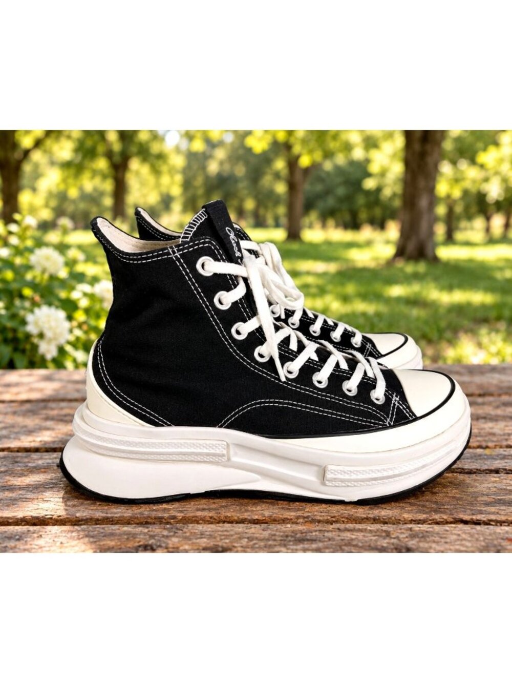 Converse Run Star Legacy CX Hi Top Black A00869C Unisex W 9.5 M 8 Sneakers